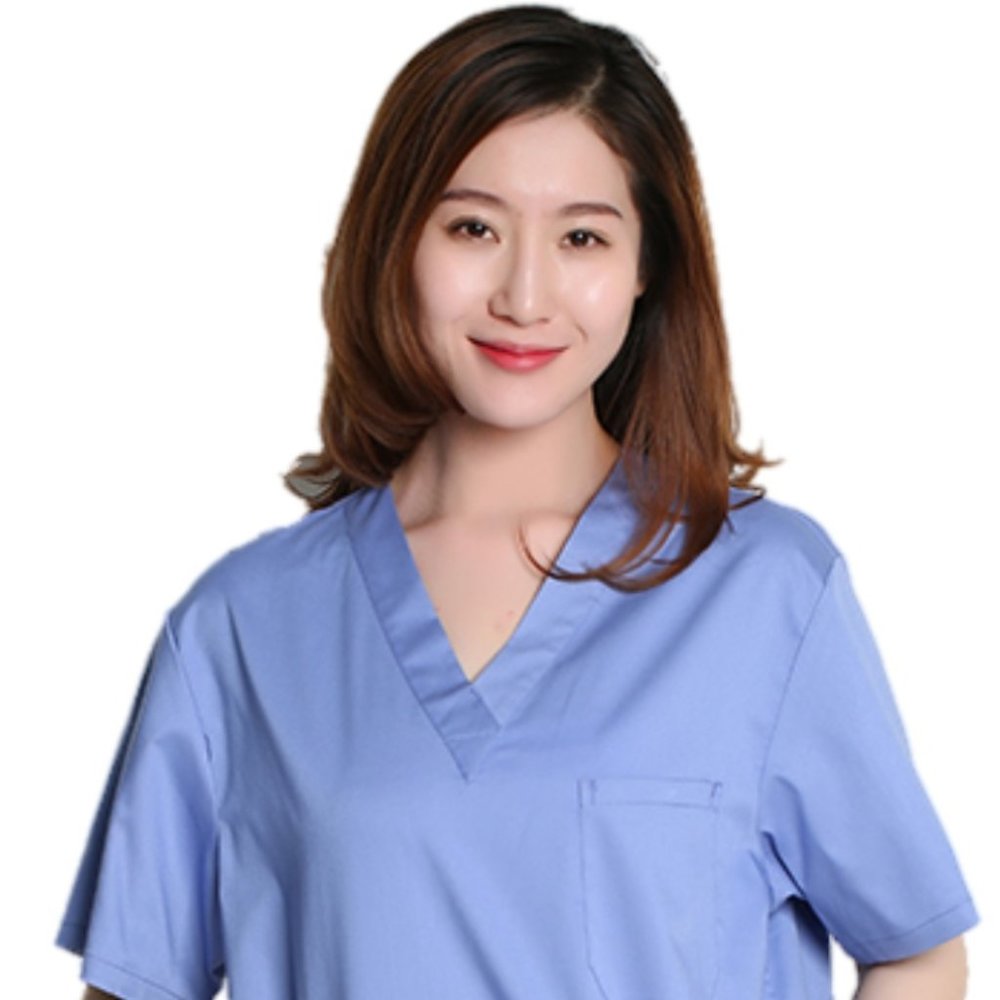 US Scrub Set Hospital Medical Work wear Nurse